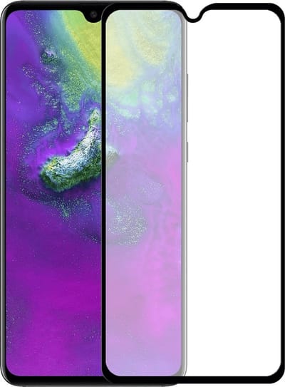 LuxeBass Full Glas screenprotector geschikt voor - Huawei Mate 20 - Transparant - Volledige dekking - Premium Glas - beeldscherm - scherm - tempered glas