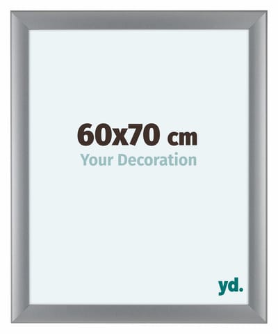 Your Decoration - Fotolijst 60x70 cm - MDF - Zilver Mat - Como