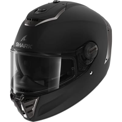 SHARK SPARTAN RS BLANK Motorhelm Integraalhelm Mat Zwart Mat - Maat L