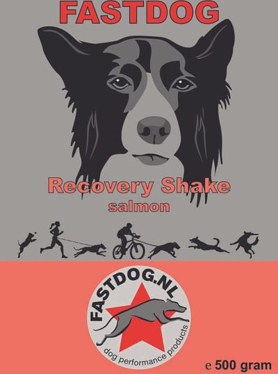 Fastdog Recovery shake Zalm 500gr
