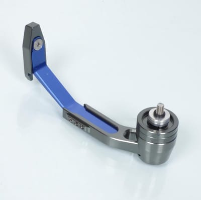 handbeschermer mad voor auto titanium en blauw / d14 of 18mm nieuw