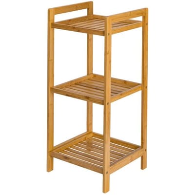 LIVARNO Bamboe badkamerkastje (Opbergrek met planken)