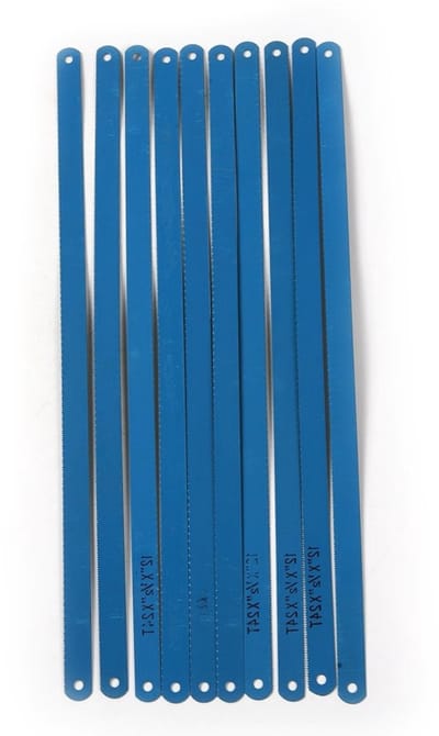 Set van 10 Stalen Zaagbladen 300mm - Multifunctionele Snijtools voor Houtbewerking, DIY en Metalen Projecten