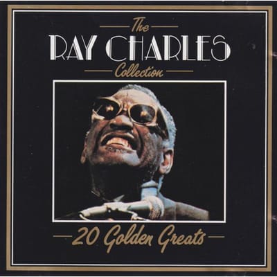 CD RAY CHARLES - Collection-20 gouden successen  DVCD2005 Deja Vu 1987 Italië Jazz Gebruikt gray