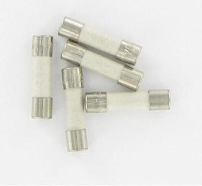 Kopp as zekeringen 10 A glas snel 5 x 20 mm - 5 stuks