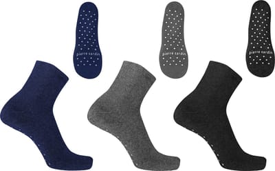 Pierre Cardin Huissokken anti slip - 3 Paar - Antislip sokken - ABS - maat 40-46