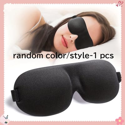 Livé® 3D Oogmasker – Geheugenschuim Lichtblokkerend – Slaapmasker