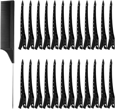 24 stuks haarclips en haarklemmen voor het stylen van krullen, kapsels en dagelijkse make-up