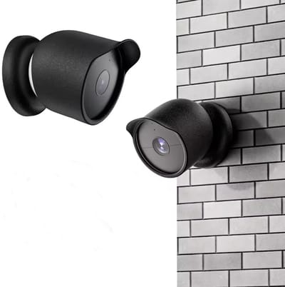 Beveiligingscamera Hoes - Zwart - Google nest camera - Google nest - Op Batterij - NIET op netvoeding / NIET bedraad - Beschermhoes - anti regen - helder zichtvideo beschermer - Camera hoes- Camera Cover
