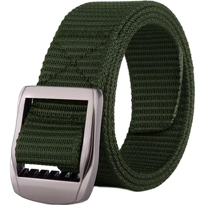 Enzo | Heren Canvas Riem