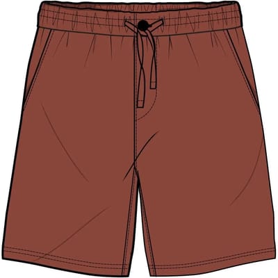 Elastische short Solid Alann Allan