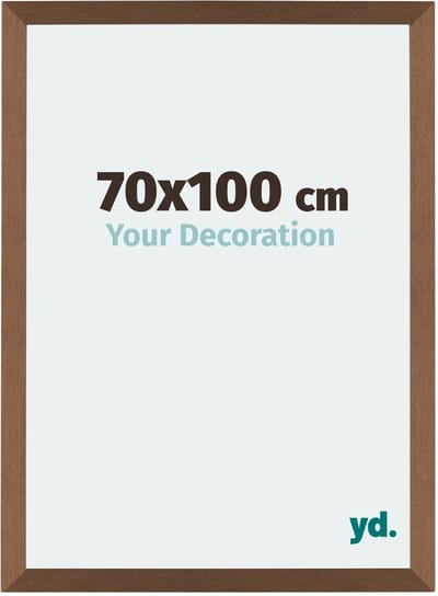 Your Decoration - Puzzellijst 70x100 cm - Koper Decor - Puzzellijst 1500-2000 stukjes - MDF Fotolijst - Mura