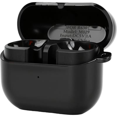 Étui de chargement de remplacement compatible avec les écouteurs Samsung Galaxy Buds 3 Pro R630 Puce intelligente intégrée Portable Appairage automatique noir