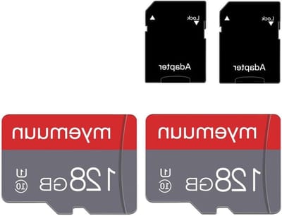 Geheugenkaart Set - Micro SD Kaarten - Opslag Uitbreiden - Inclusief Adapters - 2x 128 GB - Rood