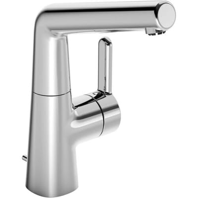 Hansa Designo - Wastafelkraan voor drukloze boilers, met waste en draaibare uitloop, chroom 51211183