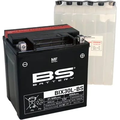 Fabrieksgeactiveerde motorfietsaccu BS Battery BIX30L