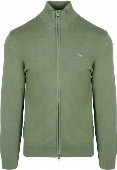 Gant Vest Groen - Maat M - Heren