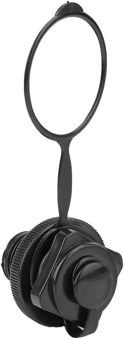 Luchtbedstekker - Ventiel reparatie - Waterpret - Lekvrij design - 22 mm - Zwart