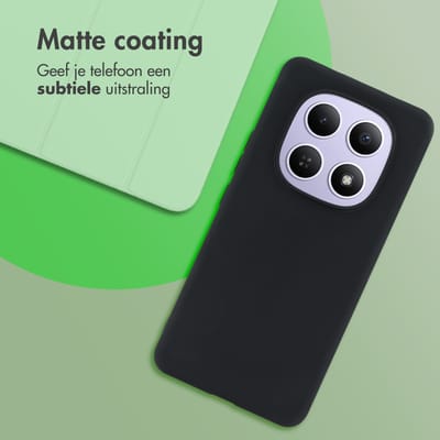 imoshion Hoesje - Geschikt voor Xiaomi Redmi Note 15 Pro (4G) - Color Backcover - Zwart