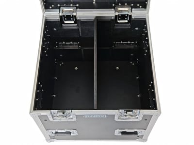 Touring kabelkist - Met wielen - Innox IX-BK-CC-T-W-60/60 - Zwart