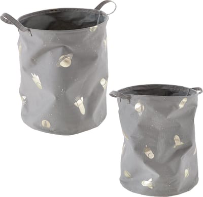 howa Set van 2 Opbergmanden Speelgoedmand Kinderen "Space" 8704