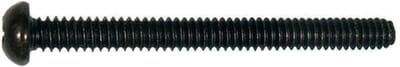 Boston PS-17-BK pickup schroeven 2,4 x 26 mm – dome head, zwart (12 stuks)