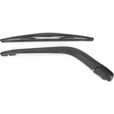 Ensemble Bras et Balai d'Essuie-Glace Arrière Noir pour Honda JAZz FIT 2002 2008 white