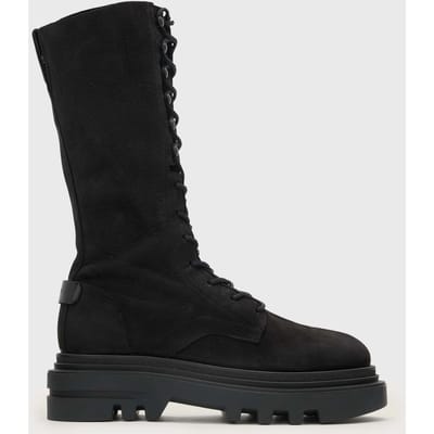 AllSaints Jay Boot Washed Black Taglia: 40 | Stivali Outlet | Donna | Nero