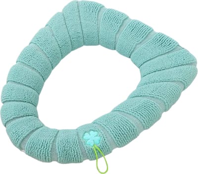 Nivard Wc Bril Hoes - Toiletbril Cover - Toiletbril - Wc Deksel - Wasbaar - Verwarmde Wc Bril - (Niet Elektrisch) - Warm - Handvat - Groen