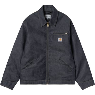 Jeansjack met borstzak en labeldetail