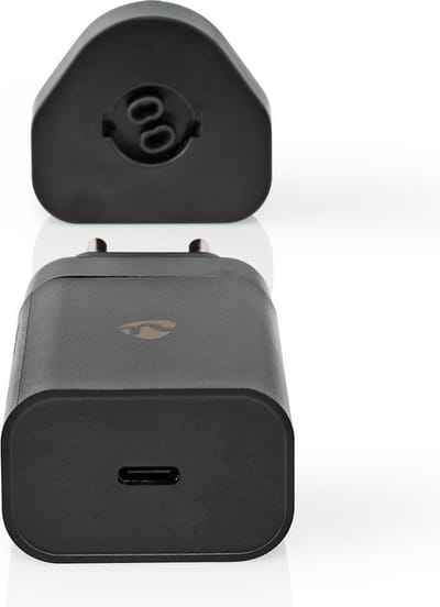 Nedis Oplader - 18 W - Snellaad functie - 1.5 / 2.0 / 3.0 A - Outputs: 1 - USB-C™ - Automatische Voltage Selectie