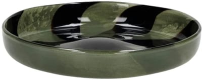 Pomax Cannes schaal D23cm H4.5cm kaki