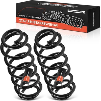 Schroefveer Set - Ophanging - Auto Rijcomfort - Directe Vervanging - 365 cm - Zwart