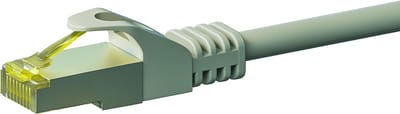 Danicom Cat7 S/FTP (PIMF) patchkabel - 0,25 meter grijs - netwerkkabel - internetkabel - UTP kabel - RJ45 - 10000 mbit/s