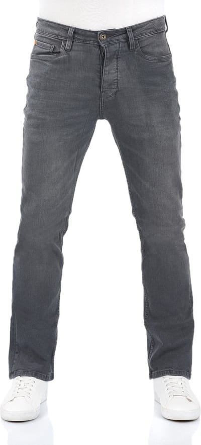 riverso Heren Jeans Broeken RIVFalko bootcut Fit Grijs Volwassenen Denim Jeansbroek