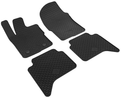 Walser DirtGuard rubberen voetmatten geschikt voor VW Amarok/Ford Ranger 4 2022-Vandaag