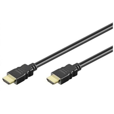 Manhattan 323260-CG HDMI-kabel HDMI Aansluitkabel HDMI-A-stekker, HDMI-A-stekker 15.00 m Zwart 4K UHD, Audio Return Channel (ARC)