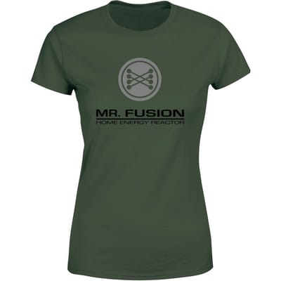 Back To The Future Mr Fusion Women's T-Shirt - Green - XS
