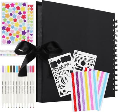 Creatief Fotoalbum met 80 Pagina's - Perfect voor Verjaardagen, Afscheids- en Jubileumgeschenken