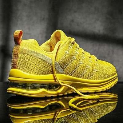 Damyuan Dames Heren Comfortabel Ademend Niet-Leer Casual Lichtgewicht Hardloopkleding Slijtvast Gymschoenen Sneakers Joggen 45