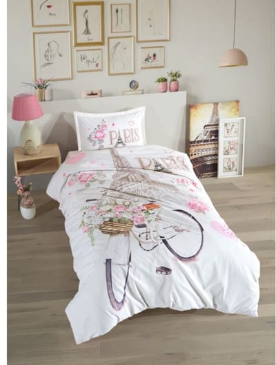Lavella Beau Dekbedovertrekset - 3-delig - Katoen - 140x220 cm