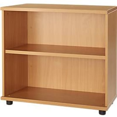 Schäfer Shop Select Boekenkast van hout, 2 legborden, B 800  x D 421 x H 750 mm, beuken