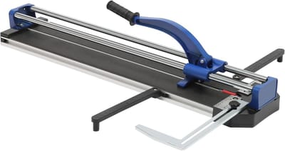 Handmatige Tegelsnijder - Tegelsnijmachine - Precies Tegels Snijden - Infrarood Positionering - 80 cm Snijbreedte - Blauw