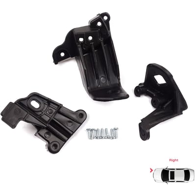 BHL533 Koplamp Houder Bevestiging Reparatie Beugel Lip Set Rechterzijde voor Fiat Tipo 356 Egea 2015-On 50927929