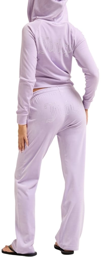 Juicy Couture Juicy Couture Tina Outline Trackpant With Diamante Br - Maat XS