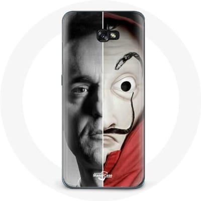 Hoesje voor Samsung Galaxy A5 2017 La Casa de Papel Berlin Masker Split