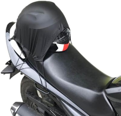 Fietsbagagehoes – Maat M – 40 x 50 cm – Bagagenet – Hoes voor fietsuitrusting – Elastisch netvak – Helmbevestigingsnet – Motorbagagenet – Bagagenet – Reisnet – Voorkomt verschuiven van bagage – Duurzame elastische banden
