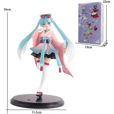 En Stock  Vocaloid Hatsune Miku Kimono Nouveau Tokyo Figurine Anime en PVC Figurine d'Action Modèle Jouets Objets de Collection Cadeaux