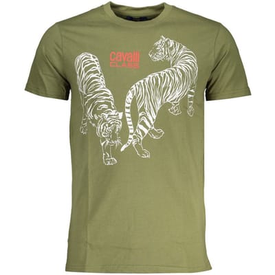 Tiger T-shirt Korte Mouw Ronde Hals