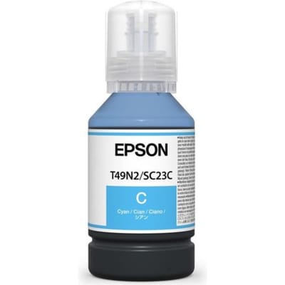 Epson C13T49N200 / T49N Dye Sub Cyan Ink 140ml